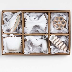 Crate and Barrel Papa Leo's Pasta Ornaments, Set of 6
